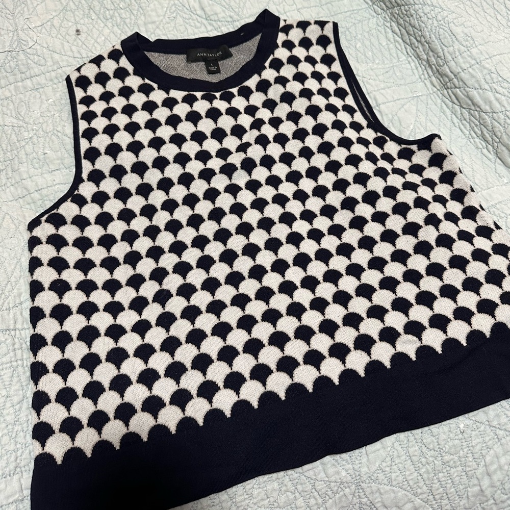 Cropped vest top